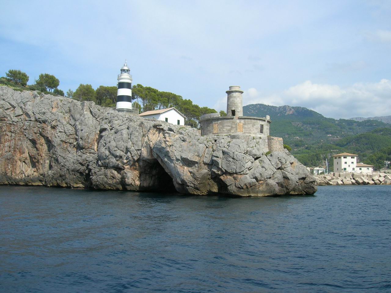 The light towers